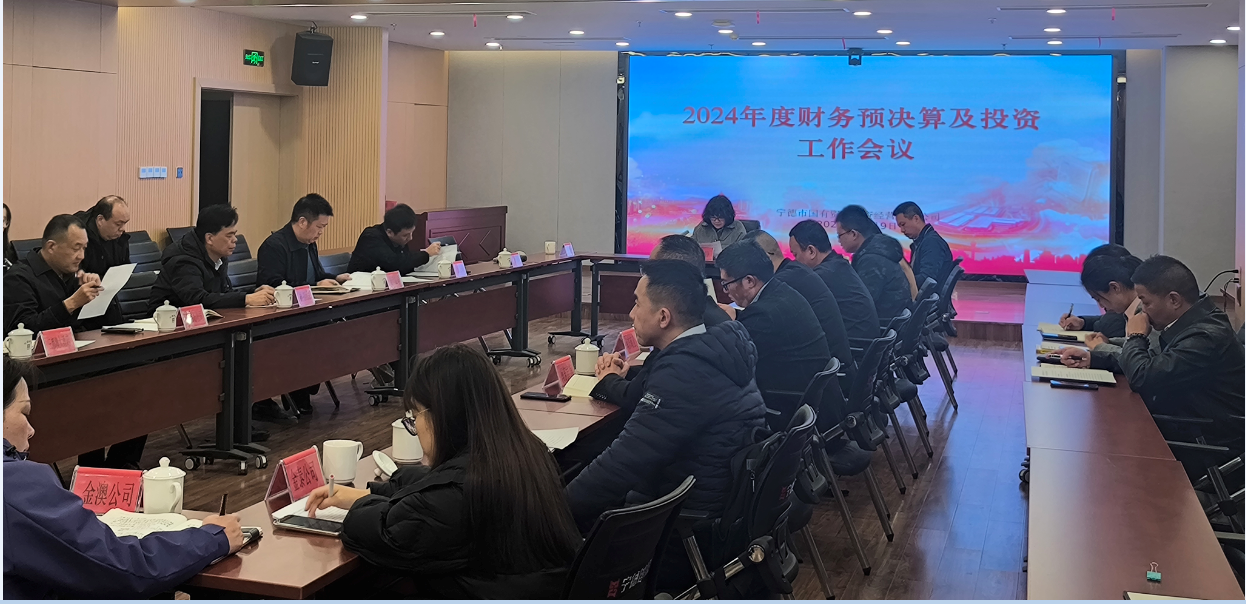 糖心vlog
召开2024年度财务预决算及投资工作会议