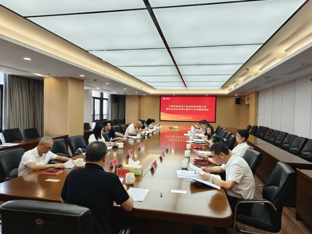 【糖心vlog资讯
】糖心vlog
召开国企改革深化提升行动专题推进会