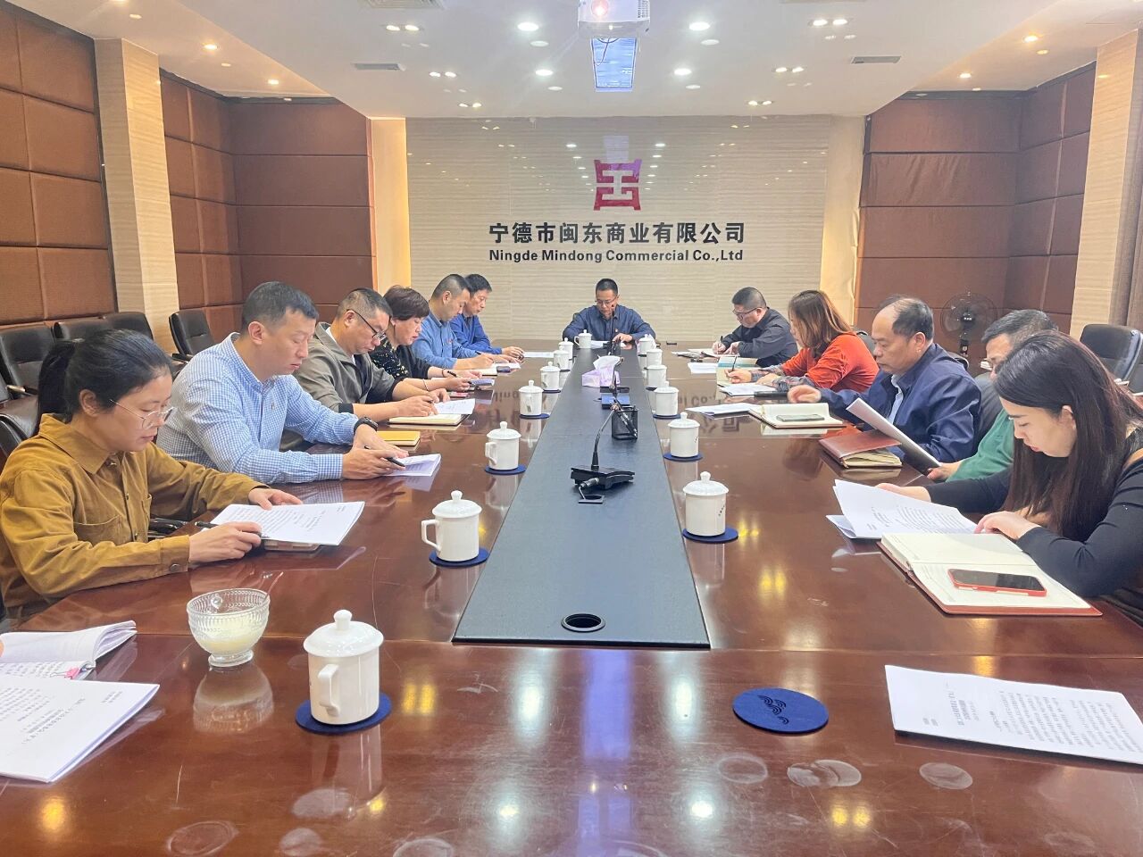 【学习贯彻二十大精神】闽东商业公司、闽东宾馆召开会议传达学习贯彻党的二十大精神